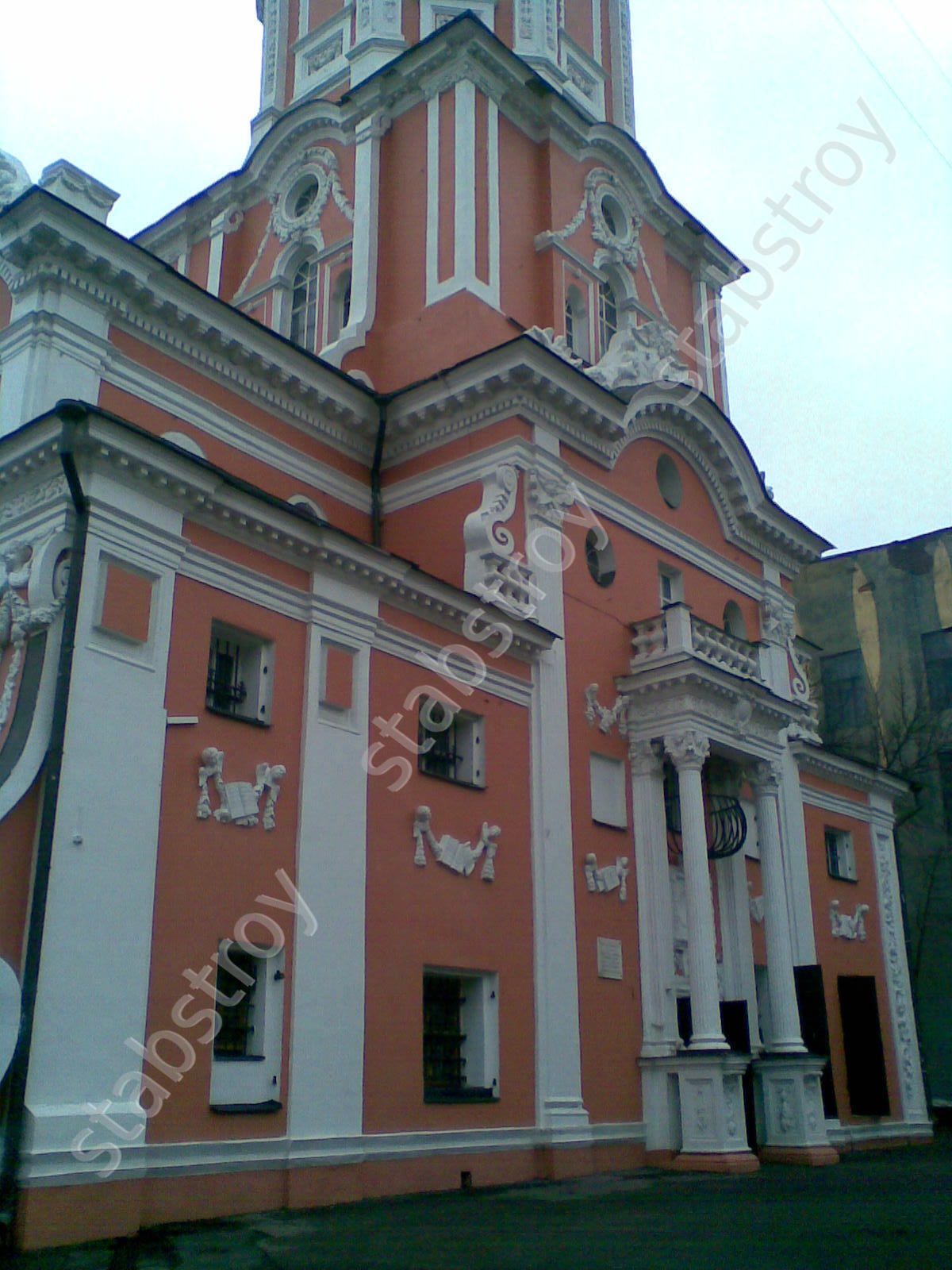 ремонт фасада храма