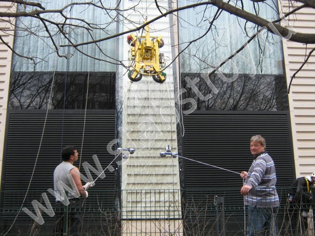Монтаж стеклопакетов. ПАО "Новатэк"