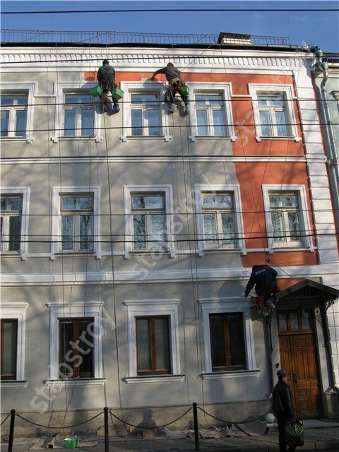 Ремонт фасада