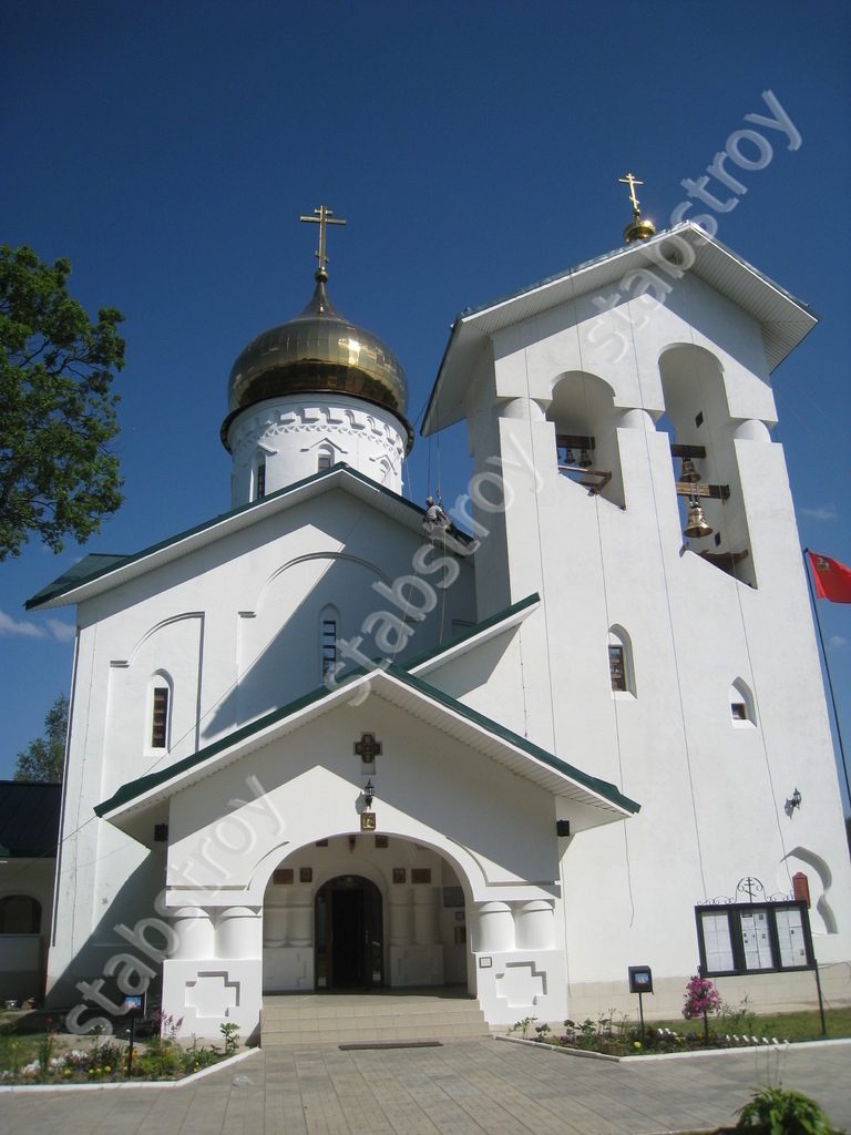 Покраска храма